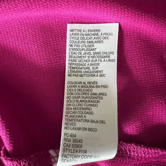 Izod - Pink Polo Short Sleeve Shirt - Picture 7 of 7